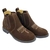 Botina Feminina Zebu Elástico Café Ref.63020 - comprar online