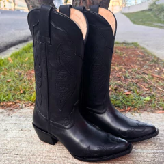 Bota Bico Fino Bonazus Preto Ref.17204 - comprar online