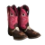 Bota Infantil Feminina Café Tucson Pink - comprar online