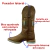 Bota Texana Fem Goyazes Dallas Tabaco Ref.203260 - Rodeio Shop Moda Country | Sua Loja Country 24 horas