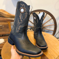 Bota Masculina Texas Rodeo Ref.LBQO2 Preto - comprar online