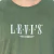 Camiseta Masculina Levis Verde Bordada na internet
