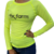 Camiseta Uv50+ Térmica Feminina Texas Farm - Amarelo Neon - - comprar online