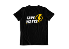 SAVE WATTS SPEEDMETRICS T-SHIRT - Speedmetrics