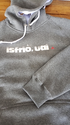 Moletom unissex ISFRIÔ, UAI | cor cinza escuro - UAILAND