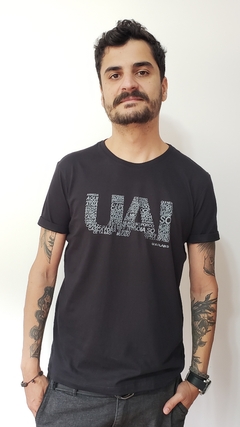 Camiseta unissex UAI EXPRESSÕES | cor Preta - UAILAND