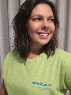 Camiseta unissex Mineirize-se| Cor Verde Limão