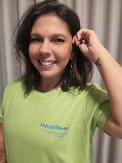 Camiseta unissex Mineirize-se| Cor Verde Limão - comprar online