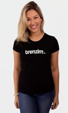 Baby look Trenzim| Cor Preta - comprar online