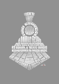 Camiseta unissex LOCOMOTIVA HINO - Cor Chumbo - comprar online