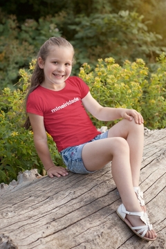 Camiseta Infantil MINEIRIDADE | cor vermelha - comprar online