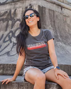 Baby look MINEIRINHA RAIZ | cor chumbo