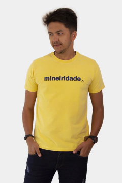 Camiseta unissex MINEIRIDADE| Cor Amarela - comprar online