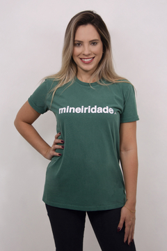 Camiseta unissex MINEIRIDADE | Cor Verde