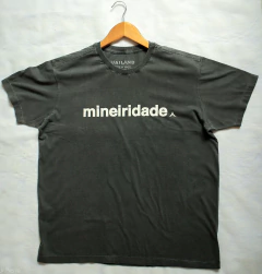 Camiseta unissex MINEIRIDADE| Cor Cinza Chumbo - comprar online