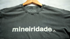 Camiseta unissex MINEIRIDADE| Cor Cinza Chumbo - loja online