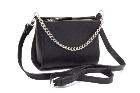 Articulo 3301: carterita con cadena Juana NEGRO