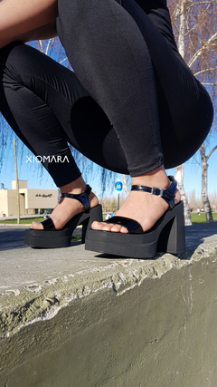 Sandalias MARTU negro en internet