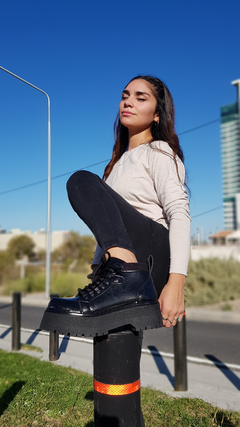 Imagen de Borcegos BIANCA negro