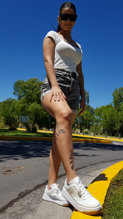 Zapatillas TINA blanco - Xiomara Calzados