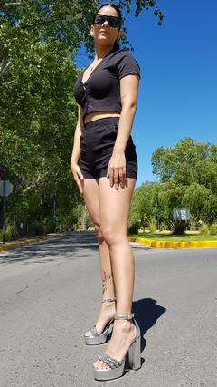 Sandalias HOUSTON plata en internet