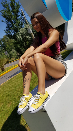 Zapatillas LONA amarillo en internet