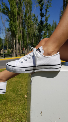 Zapatillas LONA blanco