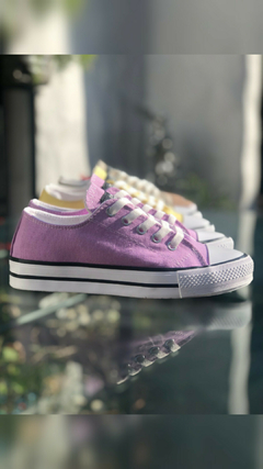 Zapatillas LONA lila