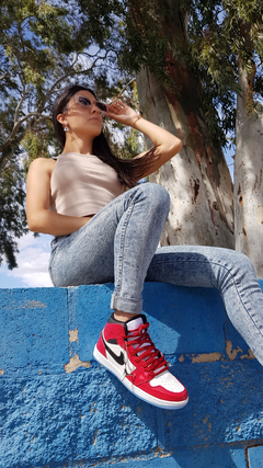 JORDAN HIGH rojo