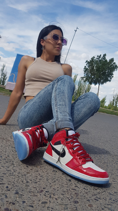 JORDAN HIGH rojo - Xiomara Calzados