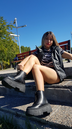 Borcegos DARCY negro - Xiomara Calzados