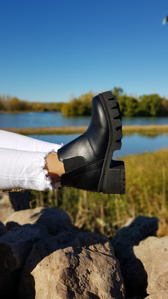 Botas LUZ negro
