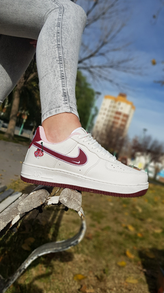 AIR FORCE VALENTINE blanco - Xiomara Calzados