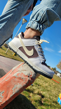 DUNK SB blanco/marrón - comprar online