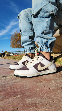 DUNK SB blanco/marrón - tienda online