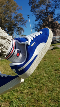 Puma SUEDE XL azul - tienda online