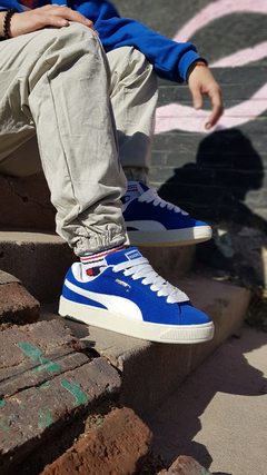 Imagen de Puma SUEDE XL azul