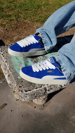 Puma SUEDE XL azul - Xiomara Calzados