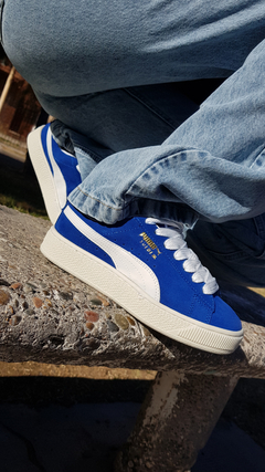 Puma SUEDE XL azul