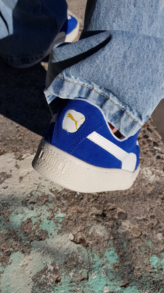 Puma SUEDE XL azul - comprar online