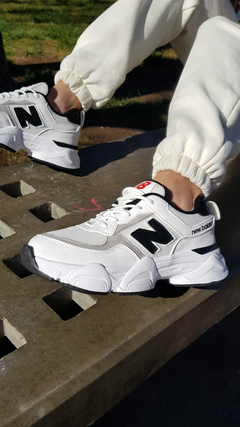New balance blanco/negro