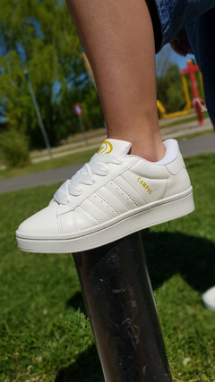 Imagen de Campus 00s cuero blanco