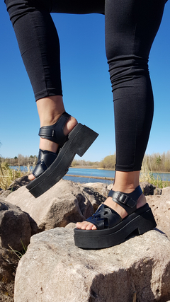 Sandalias AMELIA negro - comprar online
