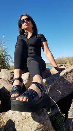 Sandalias AMELIA negro - comprar online