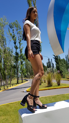 Sandalias ASIA negro - Xiomara Calzados