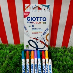Imagen de Marcadores con Glitter x 8 TURBO- GIOTTO - 8000825425806