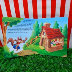 Libro Los 3 cerditos, con rompecabezas de Manolito - Libreria Pincelada