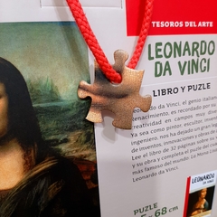 Rompecabezas 300 piezas + libro : La mona Lisa de Leonardo da Vinci de Manolito en internet