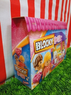 Blocky House de Luna y Tommy: LIVING x 80 piezas de RASTI (012278) - tienda online