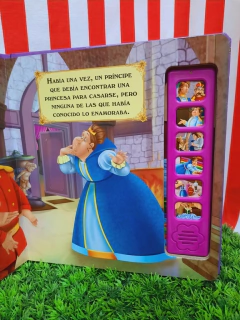 Libro La princesa y el guisante, Coleccion Audicuentos de Latinbooks - 2066 - Libreria Pincelada